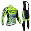 Combinaison Cycliste M/L + Collant à Bretelles 2020 Tinkoff N001